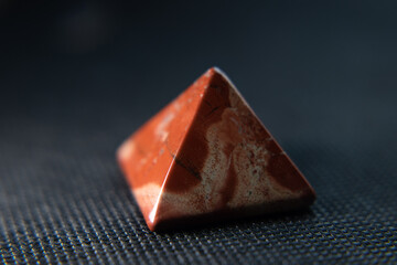 Pyramid made of natural onyx material