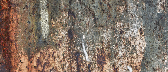 Rusty texture of metal