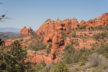 Scenic Sedona Arizona Red Rock Landscape