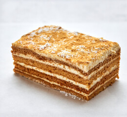 layered honey cake
