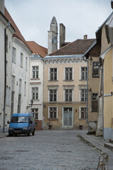 Tallinn (Estland) , Strasse in der Altstadt