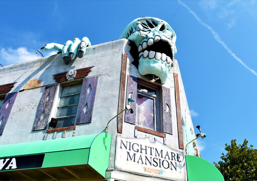 Nightmare House On Atlantic Avenue, Virginia Beach, Virginia, USA