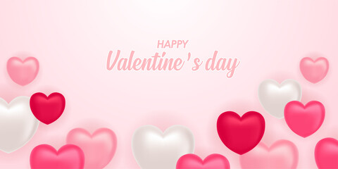 Happy valentine’s day sweet vector illustration.