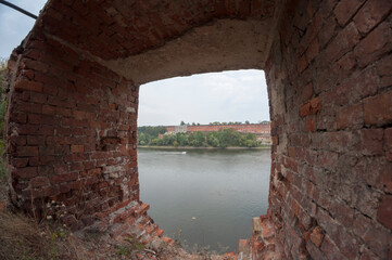 Fototapeta premium The Abandoned Modlin Fortress Granary 