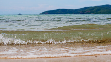 Gulf Coast of Thailand in summer