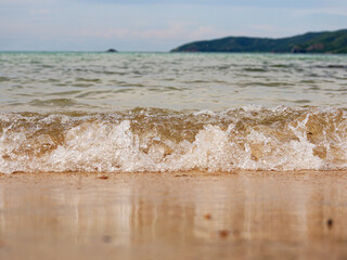 Gulf Coast of Thailand in summer