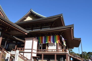Fototapeta na wymiar 成田山新勝寺の大本堂