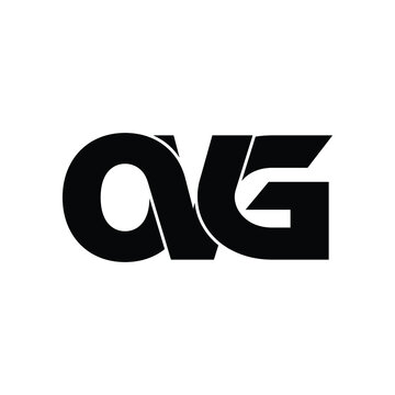 OVG letter monogram logo design vector