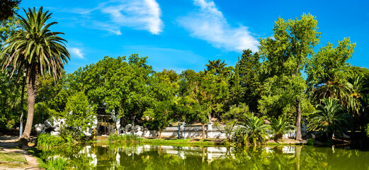 Lago del Bosque in La Plata - Buenos Aires Province, Argentina