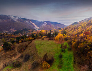 autumn in Trebevic mountain
