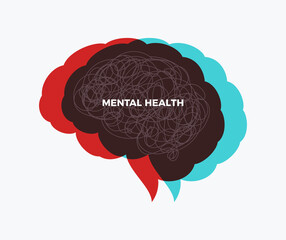 The Brain intersection. Red and Blue intersection.