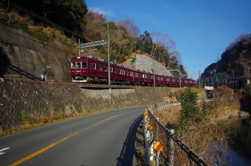 Obraz premium 能勢電車