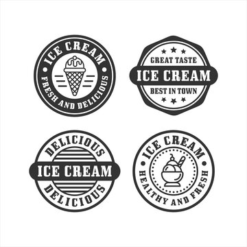 Ice cream stamp premium collectiction