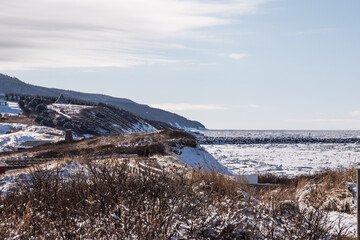 winter in the mountains