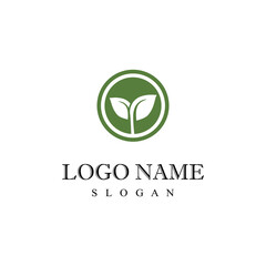 Leaf Logo Template vector symbol nature