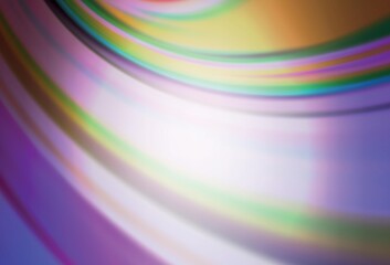 Obraz premium Light Purple vector blurred shine abstract texture.