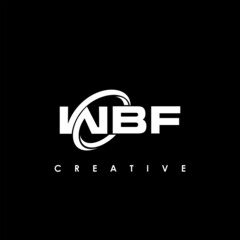 WBF Letter Initial Logo Design Template Vector Illustration