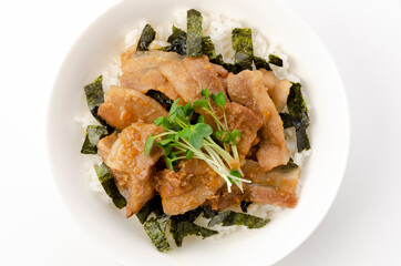 豚バラ丼