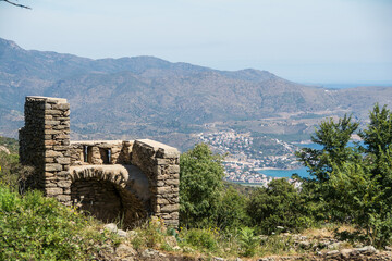 Fototapeta premium Sant Pere de Rodes. Port de la Selva. Cap de Creus. Catalunya