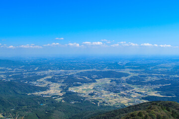 Fototapeta na wymiar 筑波山からの眺め