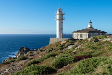 Fototapeta na wymiar Faro Touriñan, Galicia
