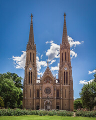 Church of Saint Elizabeth of the House of Arpad. Budapest, Hungary
