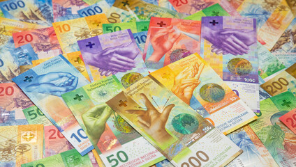 Swiss francs