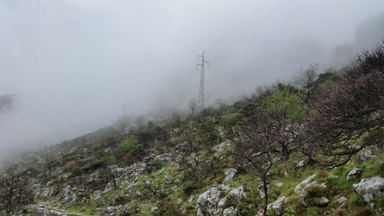 Nebel in Kotor