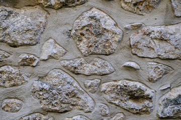 Gray stone wall background texture