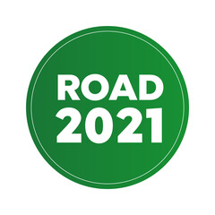 Blank traffic road sign. Sign street. Arrow blank sign