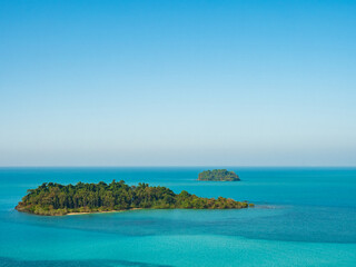 Beautiful sea views in the Koh Chang viewpoint.
