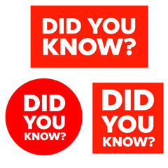 KNOW HOW arrow tag sign. did you know words