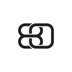 Number 80 vector design logo