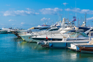 Fototapeta premium boats in marina