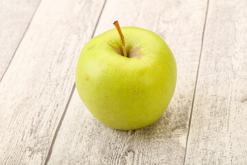 Ripe and sweet green apple