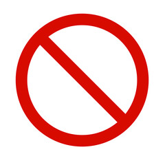 Prohibited signs isolated on white background to be placed inside buildings, shops or areas where peace and privacy are required. Vector illustration