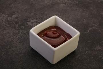 Traditional Barbicue sauce in the bowl