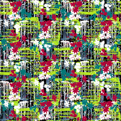 pattern with splashes