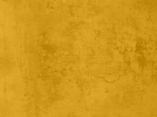 Background concrete wall paint yellow with dirty details,