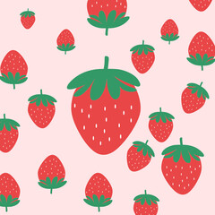 seamless pattern with strawberry, seamless pattern with strawberries, strawberry pattern, 