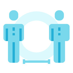 Self protection icon for web element , webpage, application, card, printing, social media, posts etc.