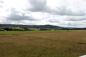 Fototapeta premium A view of the Battlefield at Culloden in Scotland