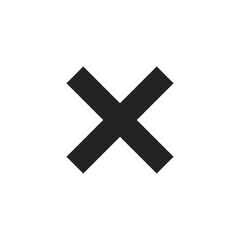 Obraz premium Delete icon. Reject symbol modern, simple, vector, icon for website design, mobile app, ui. Vector Illustration