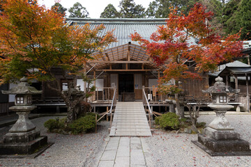 Obraz premium 比叡山延暦寺横川 元三大師堂