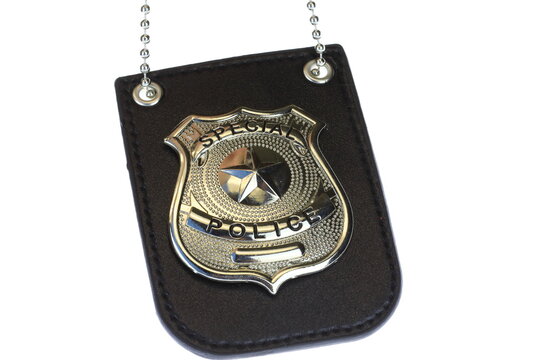 Detective police badge