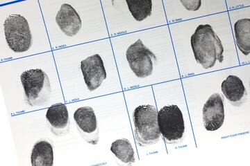 Fingerprints for law enforcement database identification