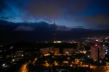 night over the city