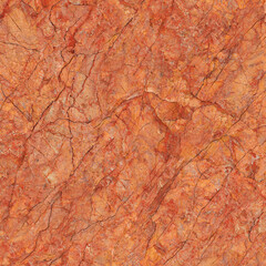 natural pattern of marble red orange color polished slice mineral