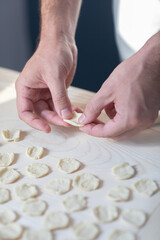 Making a pasta dough at home