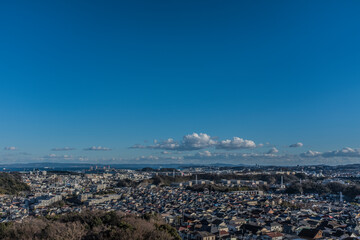 金沢文庫の町並み